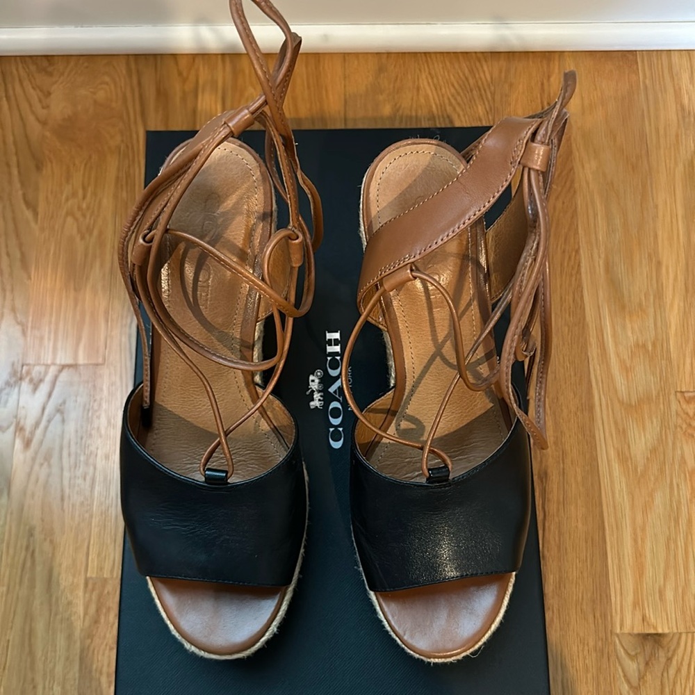 Coach Dana Platform Sandals Sz 8.5